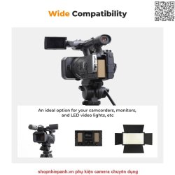 thumbnail Pin K&F concept NP-F550 F570 sạc trực tiếp type C fast charging for đèn led monitor máy quay sony - 4