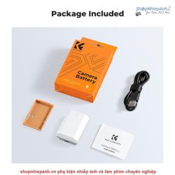 thumbnail Pin K&F concept sony NP-FZ100 2600mah sạc trực tiếp type C fast charging for Sony A7iii, A7iv, A7C, ZV-E1, FX3, FX30, A9, A6600, A6700, Alpha 9, Alpha 9S, A9S, A7R III, A7R IV, A7R V - 5