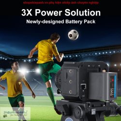 thumbnail Pin Kingma KM-E6H 6000mah for Z cam E2C / Blackmagic micro / Blackmagic video assist 4K - 0