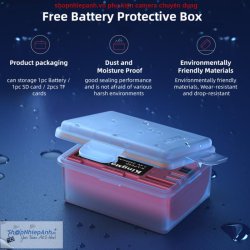 thumbnail Pin Kingma LP-E6P 2400mah for Canon EOS R5II và tất cả máy canon chuẩn E6 E6N E6Nh - 4