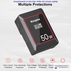 thumbnail Pin Kingma mini V mount KM-VK50 50Wh 3500mah - 7