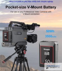 thumbnail Pin Kingma mini V mount KM-VK50 50Wh 3500mah - 8