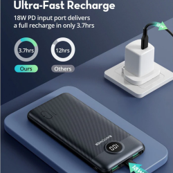 thumbnail Pin sạc dự phòng RAVPower RP-PB1205 20000mah PD QC type C (hàng chính hãng BH 15 tháng) - 4