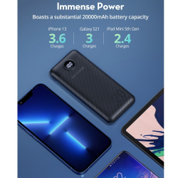 thumbnail Pin sạc dự phòng RAVPower RP-PB1205 20000mah PD QC type C (hàng chính hãng BH 15 tháng) - 2