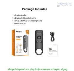 thumbnail Remote Kingma KM-RC02 Insta 360 x2 x3 x4 go3 go3s ace ace pro 1 2... - 1