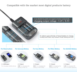 thumbnail Sạc đa năng mọi loại pin máy ảnh và pin AA/AAA Kingma BM004C - 6