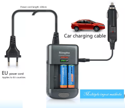 thumbnail Sạc đa năng mọi loại pin máy ảnh và pin AA/AAA Kingma BM004C - 0