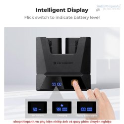 thumbnail Sạc đôi siêu tốc 18W K&F Concept LP-E6NH for Canon R7, R6, R5, R, 6D Mark II, 5D Mark IV, 5D Mark III, 5DS, 5DS R, 5D Mark II, 80D, 90D, 6D, 7D, 7D Mark II (KF28.0057) - 0