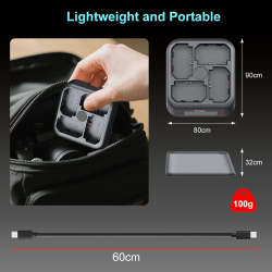 thumbnail Sạc Kingma 4-Bay fast charger for Canon LP-E6 E6N E6NH E6P - 7