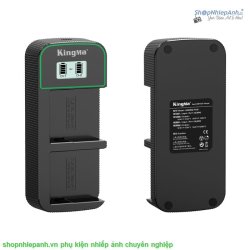 thumbnail Sạc Kingma 9V 2A PD3.0 BM058Q quick charger cho đèn led máy quay sony - 0