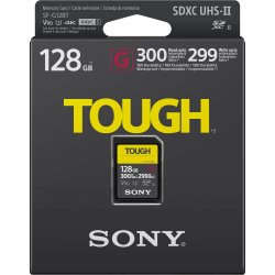 thumbnail SD Sony Tough 128GB 300Mbs/299Mbs Class 10 U3 - 0