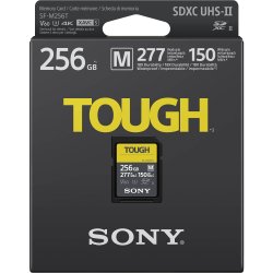 thumbnail SD Sony Tough 256GB 277Mbs/150Mbs Class 10 U3 - 0