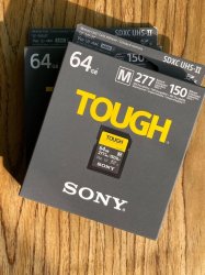 thumbnail SD Sony Tough 64GB 277Mbs/150Mbs Class 10 U3 - 0