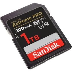 thumbnail Thẻ nhớ SDXC SanDisk Extreme Pro U3 V30 1TB 200MB/s - 0