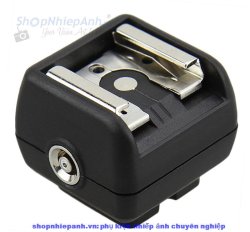 thumbnail Hot Shoe Adapters for portable flashes with PC female outlet jsc2 - 0