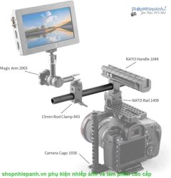 thumbnail SmallRig 15mm Carbon Fiber Rod dài 9in (23cm) 1690 (1 cặp) - 1