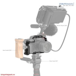 thumbnail SmallRig “Black Mamba” Series Camera Cage for Panasonic LUMIX GH6 3440 - 2