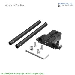 thumbnail SmallRig Bottom Mount Plate with Dual 15mm Rod Clamp 5609 - 4