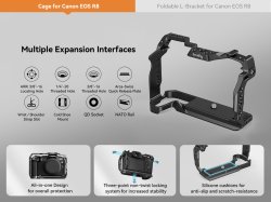 thumbnail SmallRig Cage cho Canon EOS R8  4212 - 5