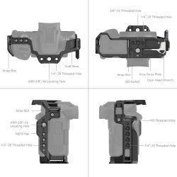 thumbnail SmallRig Cage for Canon EOS R50 4214 - 1