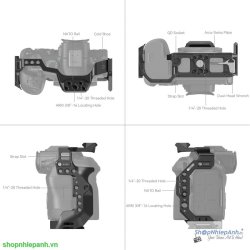 thumbnail SmallRig Cage for Canon EOS R6 Mark II R6II 4159 - 1