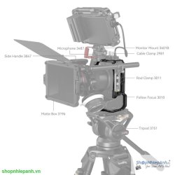 thumbnail SmallRig Cage for Canon EOS R6 Mark II R6II 4159 - 6