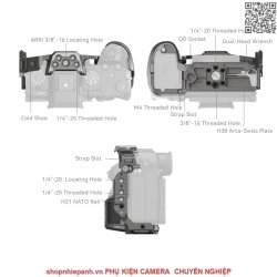 thumbnail Smallrig Cage for Sony Alpha A1 II / Alpha 9 III 5187 - 5
