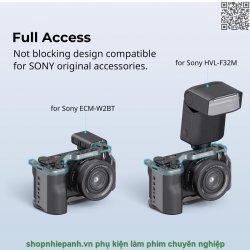 thumbnail Smallrig Cage HawkLock Quick Release for Sony ZV-E10 II 4949 - 3