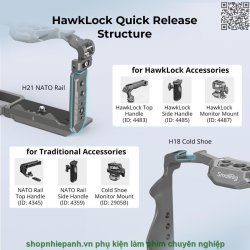 thumbnail Smallrig Cage HawkLock Quick Release for Sony ZV-E10 II 4949 - 6