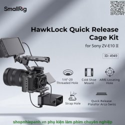 thumbnail Smallrig Cage HawkLock Quick Release for Sony ZV-E10 II 4949 - 0