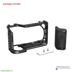 thumbnail SmallRig Camera Cage with Silicone Handle for Sony A6100/A6300/A6400 3164 - 3