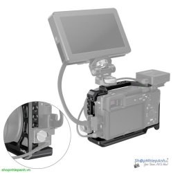 thumbnail SmallRig Camera Cage with Silicone Handle for Sony A6100/A6300/A6400 3164 - 2