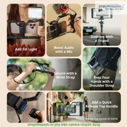 thumbnail Smallrig Dual-Handheld IntegraGrip Video Cage 5356 - 11