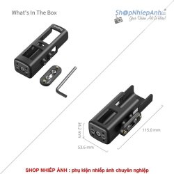thumbnail Smallrig Extended Cage for DJI Osmo Pocket 3 5117 - 1
