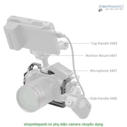 thumbnail Smallrig HawkLock Quick Release Cage for Canon EOS R5 Mark II (R5II)  4977 - 6