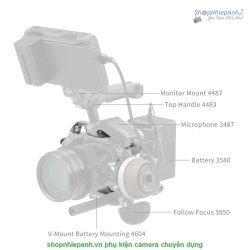 thumbnail Smallrig HawkLock Quick Release Cage for Canon EOS R5 Mark II (R5II)  4977 - 4