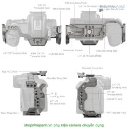 thumbnail Smallrig HawkLock Quick Release Cage for Canon EOS R5 Mark II (R5II)  4977 - 1