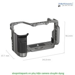 thumbnail Smallrig “HawkLock” Quick Release Cage Kit with Silicone Handle for Sony A7CII / A7CR 5198 - 0