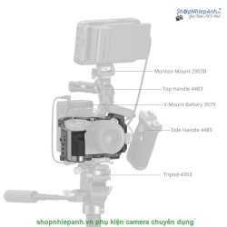 thumbnail Smallrig “HawkLock” Quick Release Cage Kit with Silicone Handle for Sony A7CII / A7CR 5198 - 6
