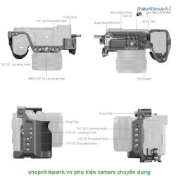 thumbnail Smallrig “HawkLock” Quick Release Cage Kit with Silicone Handle for Sony A7CII / A7CR 5198 - 4