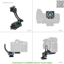 thumbnail Smallrig Horizontal-to-Vertical Mount Plate Kit Mirrorless Cameras 4349 - 6