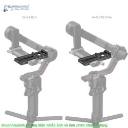 thumbnail SmallRig Quick Release Plate with Arca-Swiss for DJI RS 2/RSC 2/Ronin-S / RS 3 / RS 3 Pro / RS 4 Pro 3061 - 2