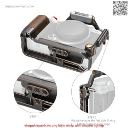 thumbnail Smallrig Retro Cage for FUJIFILM X-M5 4892 - 3