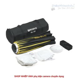 thumbnail Softbox Beauty Dish Triopo Radar KLW-85 white có tổ ong 85cm thao tác nhanh - 5