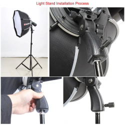 thumbnail Softbox Triopo KX 65cm kèm lưới Grid đèn Flash Speedlite - 9