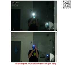 thumbnail Tấm film Polar PL phân cực giảm chói cho đèn flash và nhiều vật dụng phản xạ khác - 1