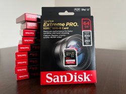 thumbnail Thẻ nhớ SDXC SanDisk Extreme Pro UHS-II U3 64GB 300MB/s - 0