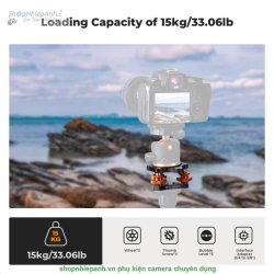 thumbnail Thiết bị cân bằng Camera Tripod Leveling Base K&F concept - 2