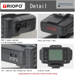 thumbnail Trigger Triopo G2C TTL HSS for Canon - 2