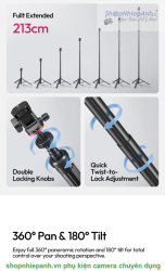 thumbnail Tripod Auto-Open Ulanzi MT-80 - 13